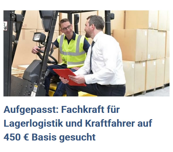 Fachkraft Lagerlogistik