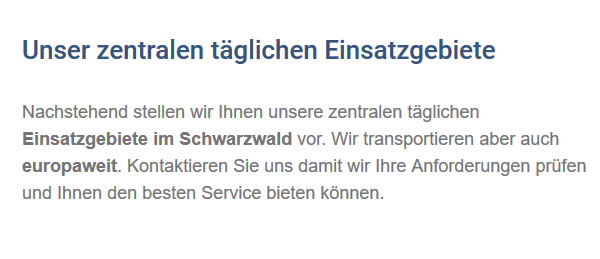 Kurierservice für  Neuhausen (Eck)