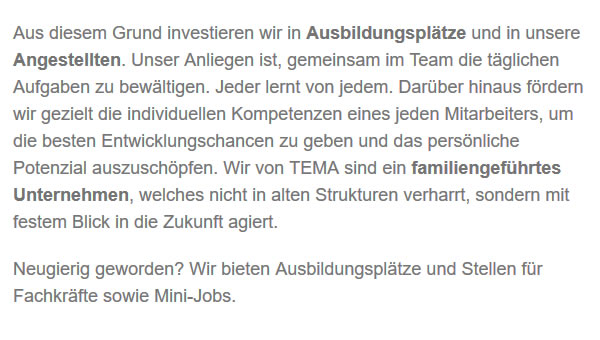 Lageristen Ausbildungsplaetze