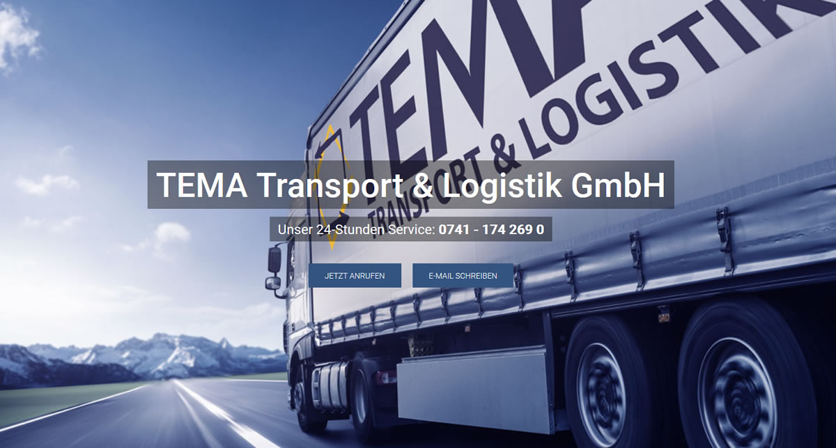 Kurierdienst Fröhnd: TEMA Transport Transport & Logistik -Fahrservice